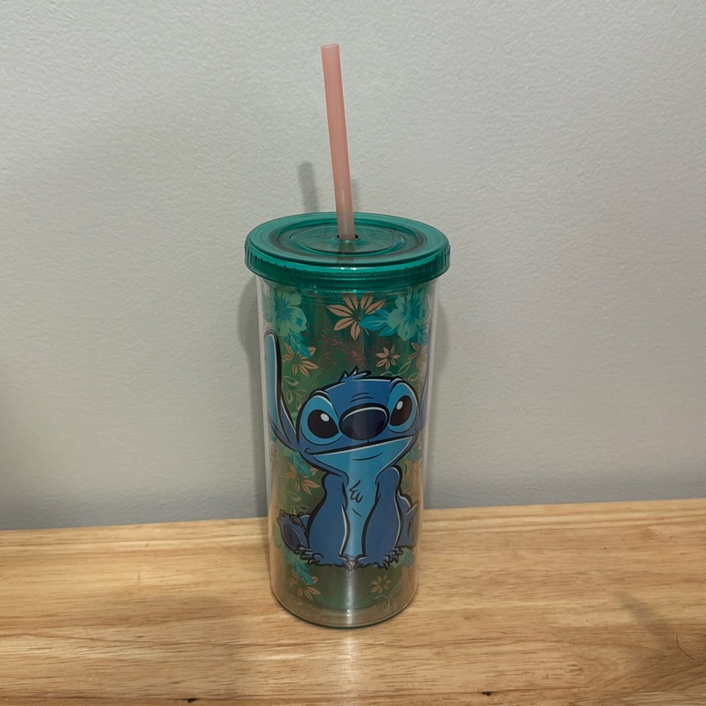 20 Ounce Plastic Disney Stitch Tumbler